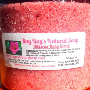 Hibiscus Body Scrub