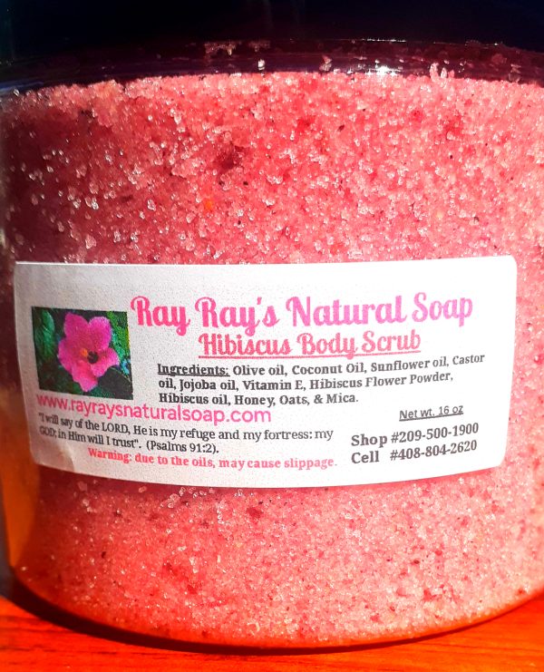 Hibiscus Body Scrub